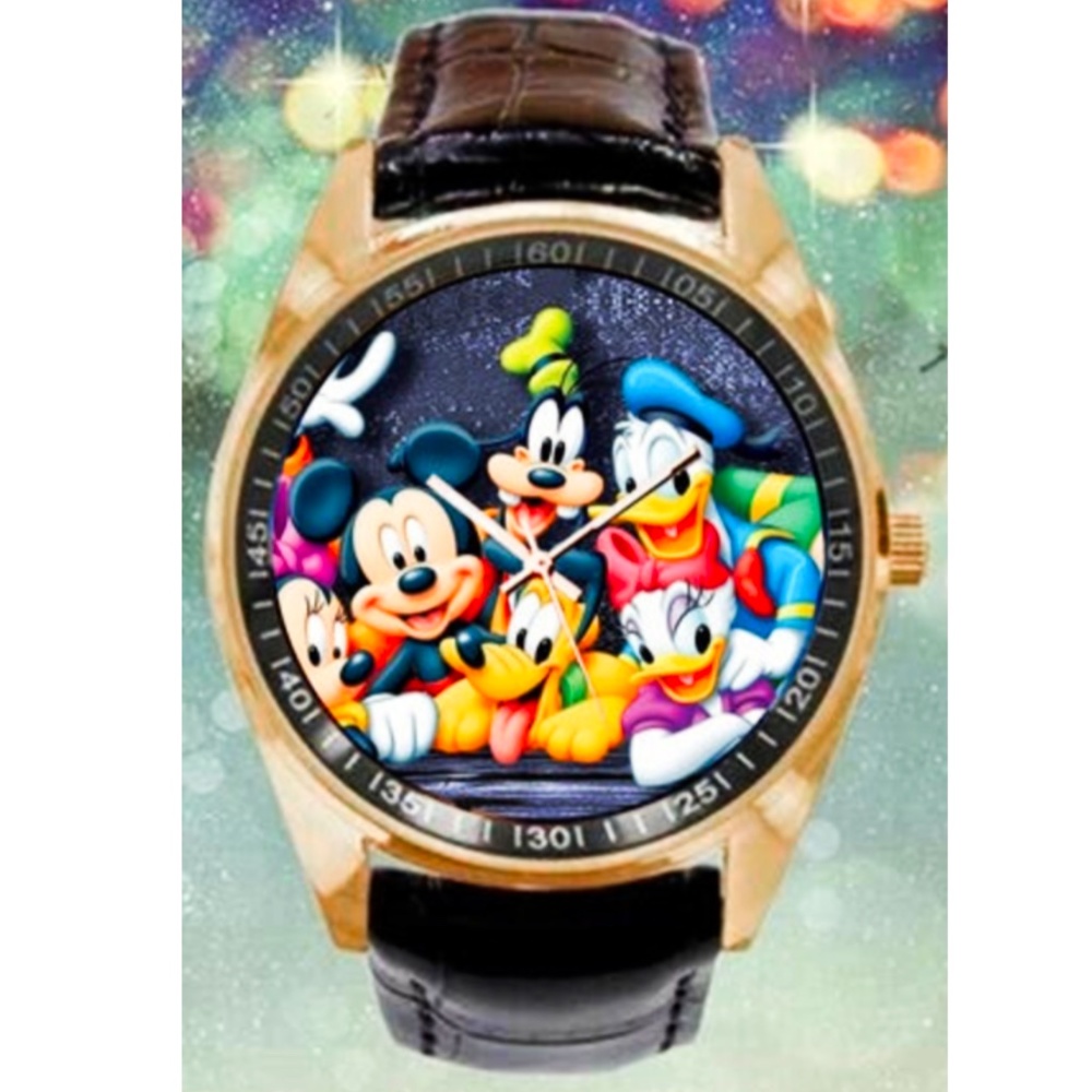 Mickey, Minnie Mouse and Friends Quartz Watch NWT - Picture 3 of 6
